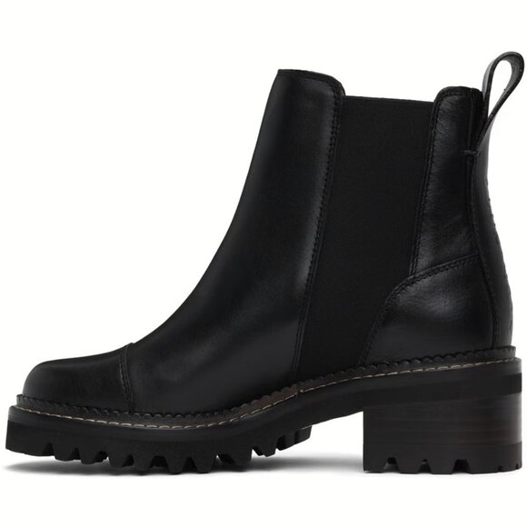 NEW See By Chloe - Size EU 41 (US 10-10.5), Women's Mallory Chelsea Boots, Black - Picture 4 of 4